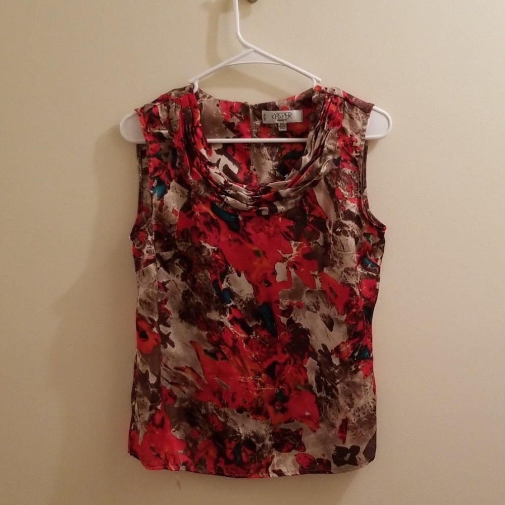 Kasper Separates Sleeveless Top Light Weight